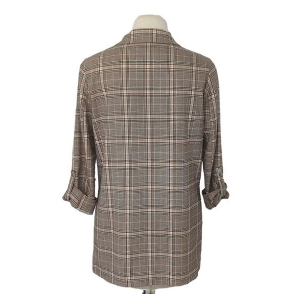 Stradivarius Oversized Plaid Blazer - Picture 3 of 5